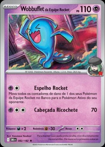 Wobbuffet da Equipe Rocket (082/182)
