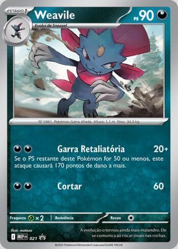 Weavile (021/∞)