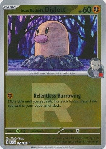 Diglett da Equipe Rocket (100R/217)