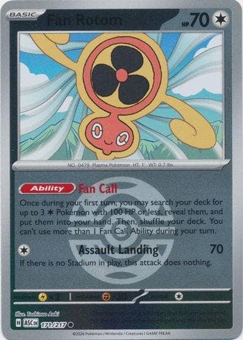 Rotom Ventilador (171P/217)