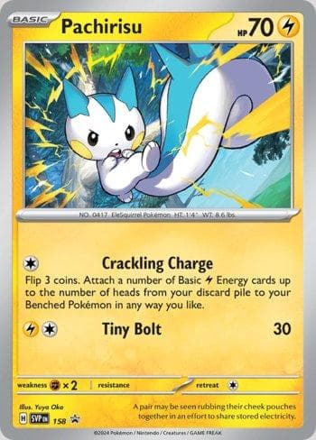 Pachirisu (158/∞) FOIL PROMO