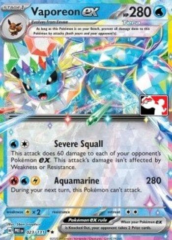 Vaporeon ex (023/096)