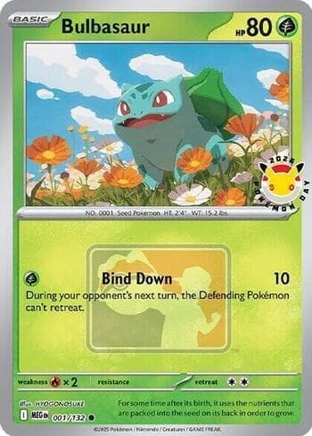 Bulbasaur (Pokemon Day 2026) (001/∞)