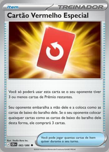 Cart&atilde;o Vermelho Especial (082/086)