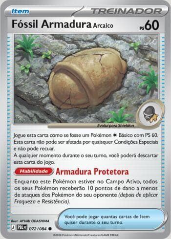F&oacute;ssil Armadura Arcaico (072/084)