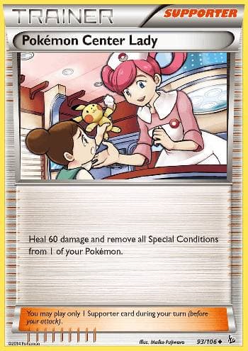 Dama do Centro Pok&eacute;mon (93/106)