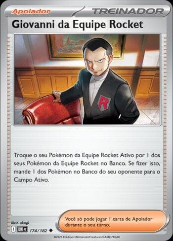 Giovanni da Equipe Rocket (174/182)