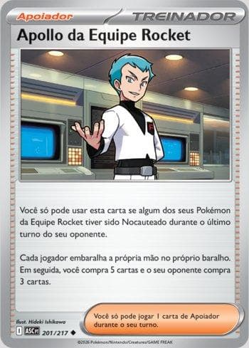 Apollo da Equipe Rocket (201/217)