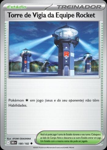 Torre de Vigia da Equipe Rocket (180/182)