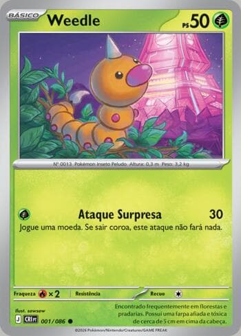 Weedle (001/086)