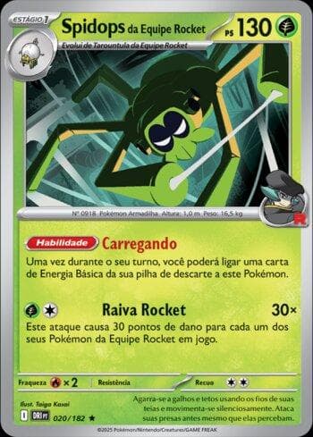 Spidops da Equipe Rocket (020/182)